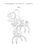 SHIFTING APPARATUS FOR DUAL CLUTCH TRANSMISSION diagram and image