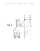 Elevated cableway for observation of nature diagram and image