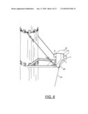 Elevated cableway for observation of nature diagram and image