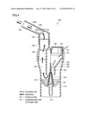 INHALER AND INHALER MOUTHPIECE diagram and image