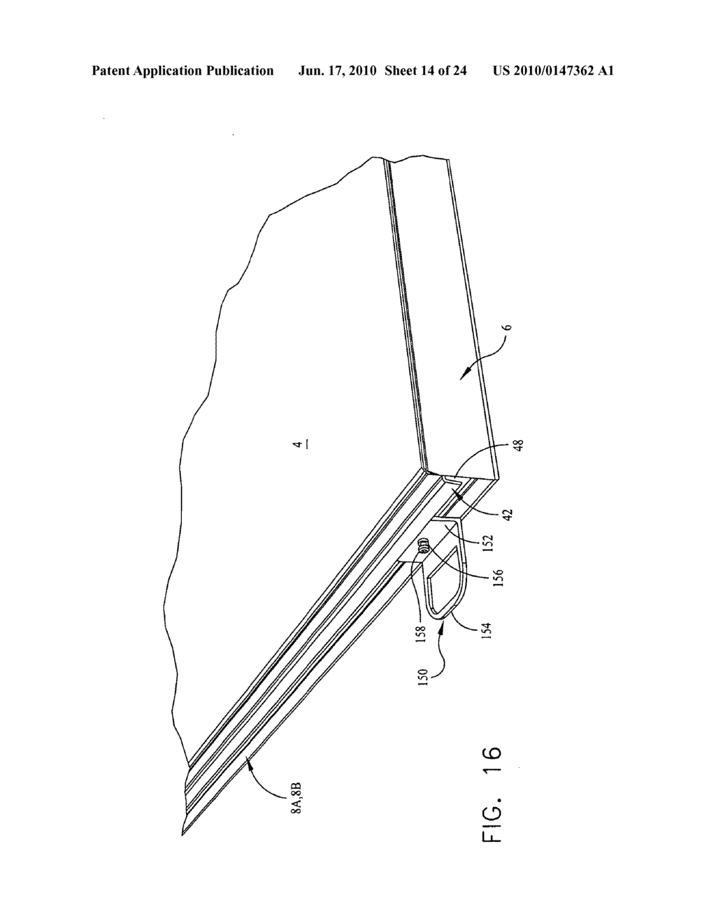 MULTI-FUNCTION FRAME AND INTEGRATED MOUNTING SYSTEM FOR PHOTOVOLTAIC POWER GENERATING LAMINATES - diagram, schematic, and image 15