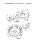 CHILD-RESISTANT DISPENSING CLOSURES AND CLOSURE COMPONENTS diagram and image