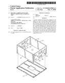 Reusable, Combined Multi-Part Product Shipping Box and Display Tray diagram and image