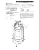 Compressed gas cylinder having conductive polymeric foot ring diagram and image