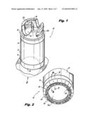 Compressed gas cylinder having conductive polymeric foot ring diagram and image