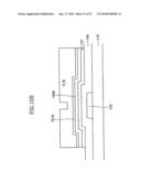 THIN FILM TRANSISTOR ARRAY PANEL WITH COMMON BARS OF DIFFERENT WIDTHS diagram and image