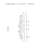 THIN FILM TRANSISTOR ARRAY PANEL WITH COMMON BARS OF DIFFERENT WIDTHS diagram and image