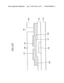 THIN FILM TRANSISTOR ARRAY PANEL WITH COMMON BARS OF DIFFERENT WIDTHS diagram and image