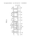 THIN FILM TRANSISTOR ARRAY PANEL WITH COMMON BARS OF DIFFERENT WIDTHS diagram and image