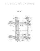 THIN FILM TRANSISTOR ARRAY PANEL WITH COMMON BARS OF DIFFERENT WIDTHS diagram and image
