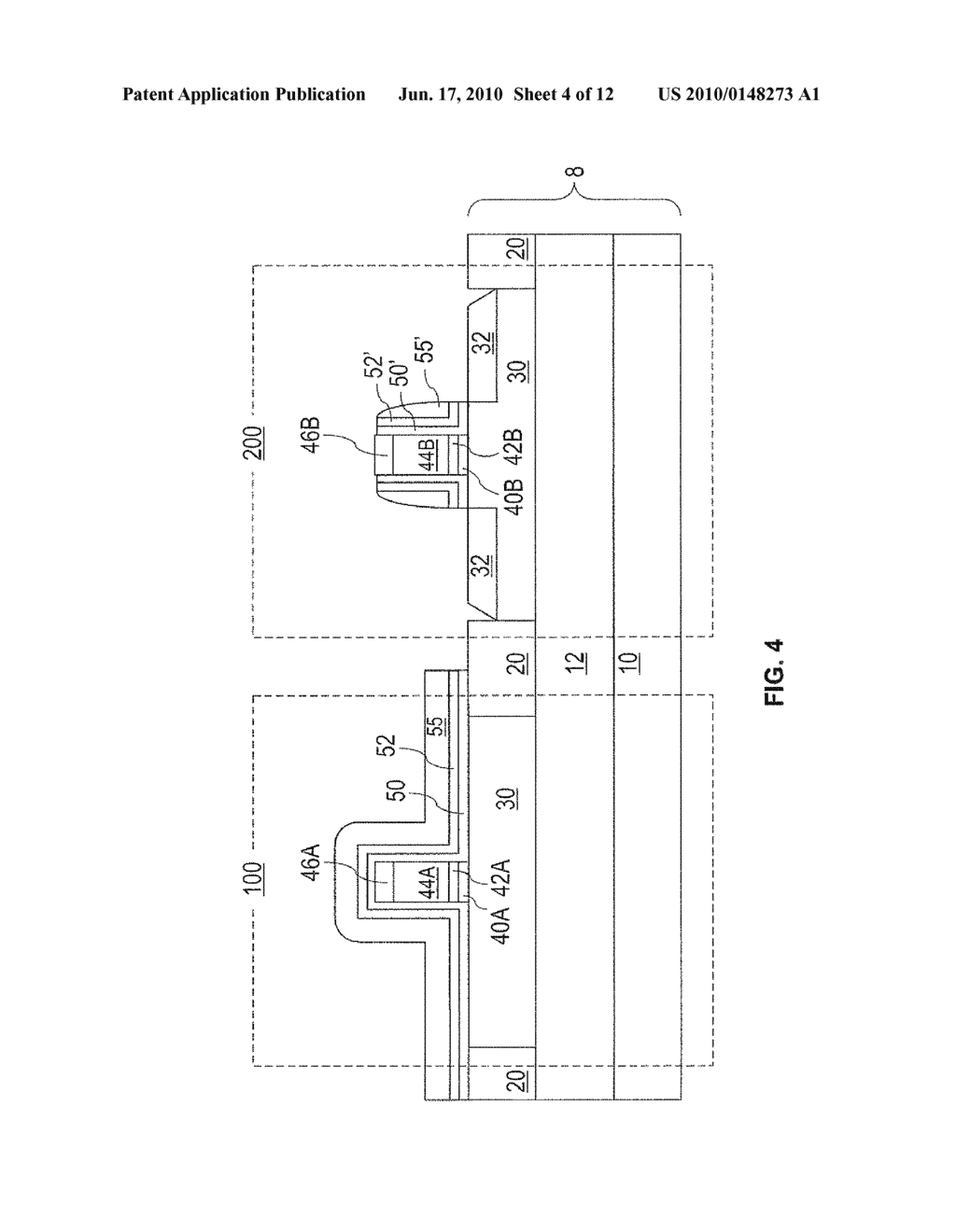 CMOS TRANSISTORS WITH DIFFERENTIAL OXYGEN CONTENT HIGH-K DIELECTRICS - diagram, schematic, and image 05