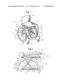 Power-Supplemented Manual Height-Adjusting Wheelchair diagram and image