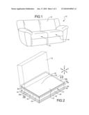 CUSHION WITH PLURAL ZONES OF FOAM diagram and image