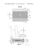 CUSHION WITH PLURAL ZONES OF FOAM diagram and image