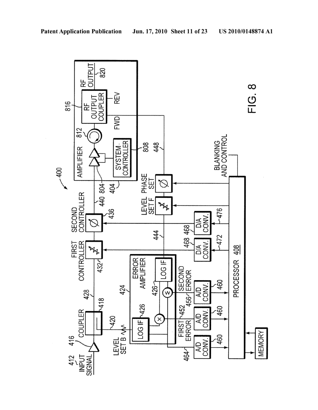 METHODS AND SYSTEMS FOR STABILIZING AN AMPLIFIER - diagram, schematic, and image 12