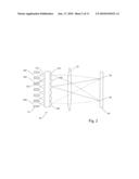 BLUE LASER PUMPED GREEN LIGHT SOURCE FOR DISPLAYS diagram and image