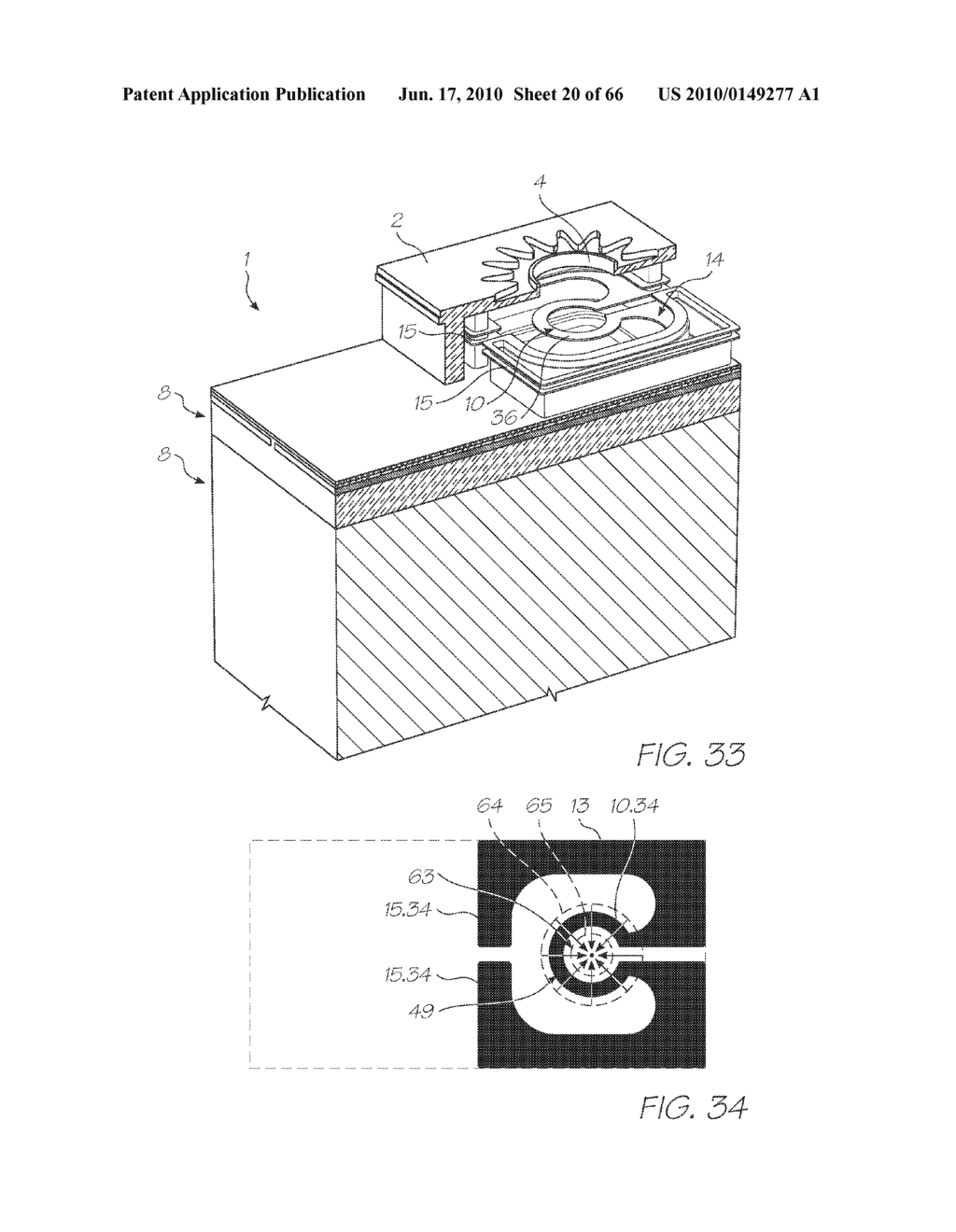 Ink Ejection Device With Circular Chamber And Concentric Heater Element - diagram, schematic, and image 21