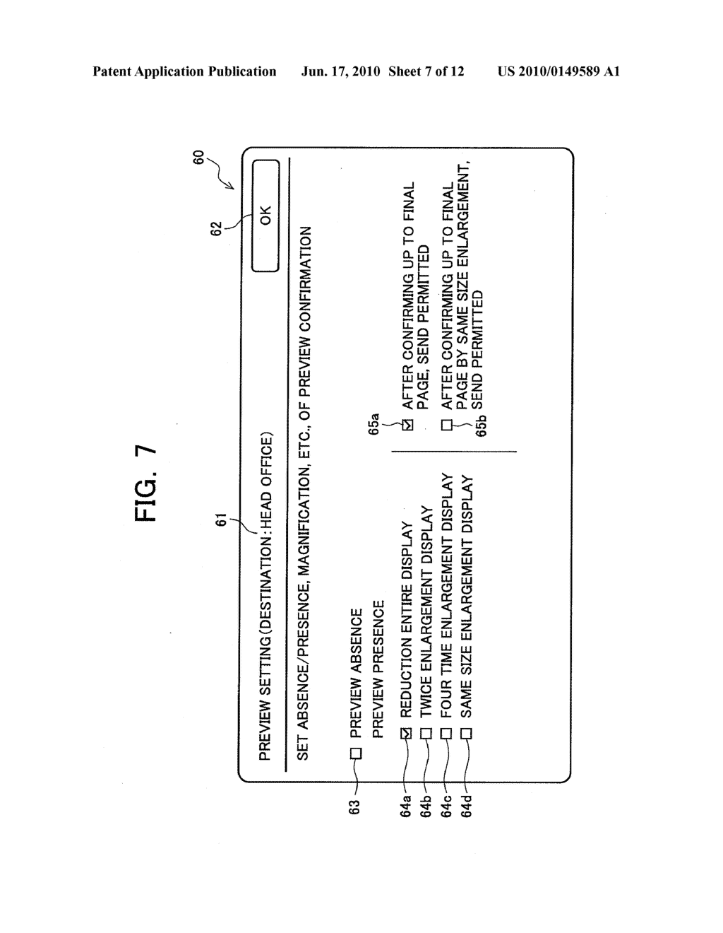 IMAGE SENDING APPARATUS AND PREVIEW DISPLAY METHOD - diagram, schematic, and image 08
