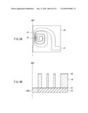 Magnetic head that suppresses protrusion of medium facing surface caused by heat of coil diagram and image