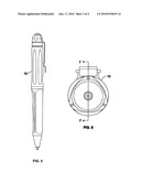 Adjustable cartridge pen housing diagram and image