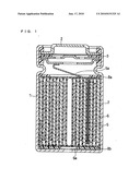 SEPARATOR AND NON-AQUEOUS ELECTROLYTE SECONDARY BATTERY diagram and image