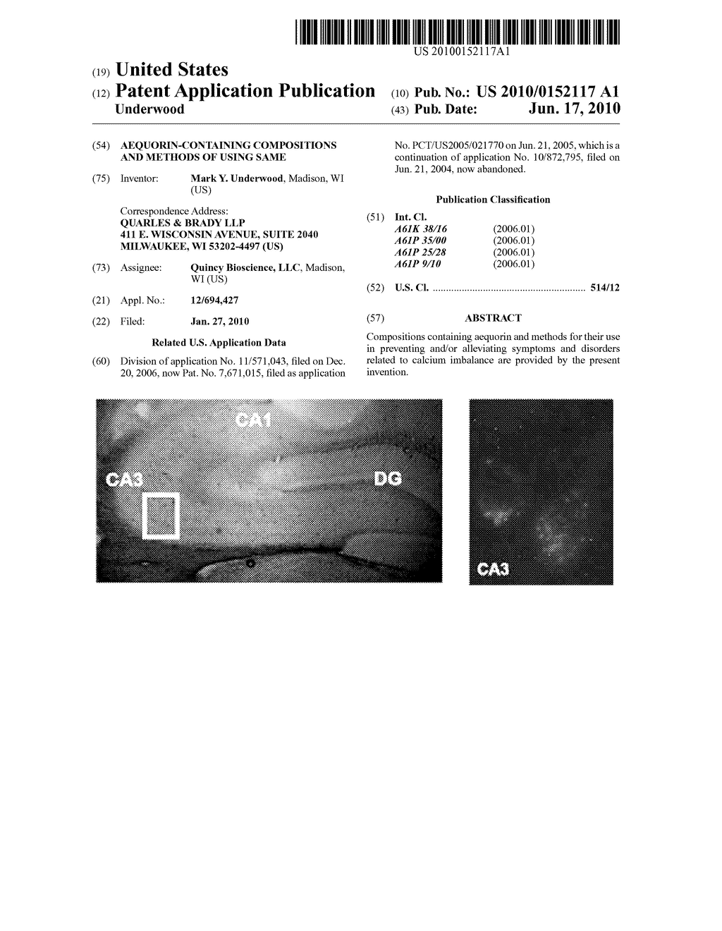 Aequorin-Containing Compositions and Methods of Using Same - diagram, schematic, and image 01