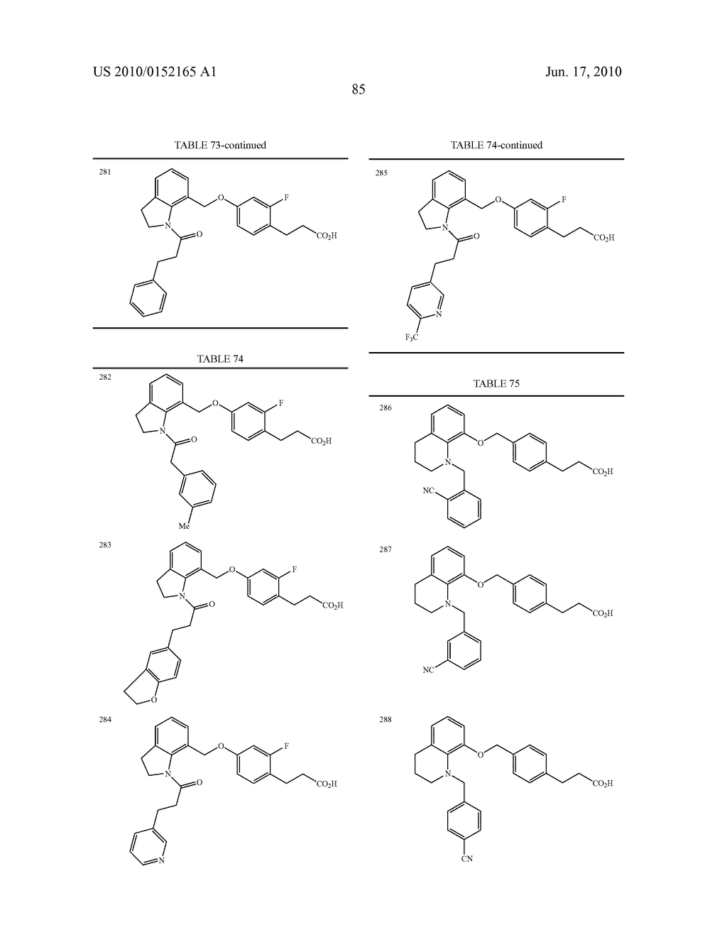 CARBOXYLIC ACID DERIVATIVES - diagram, schematic, and image 86