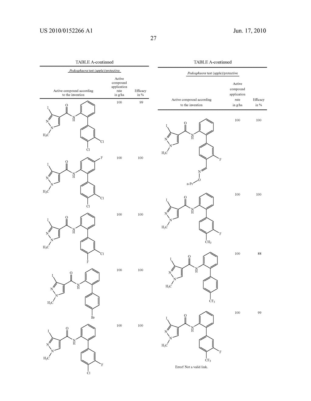 Iodopyrazolyl Carboxanilides - diagram, schematic, and image 28