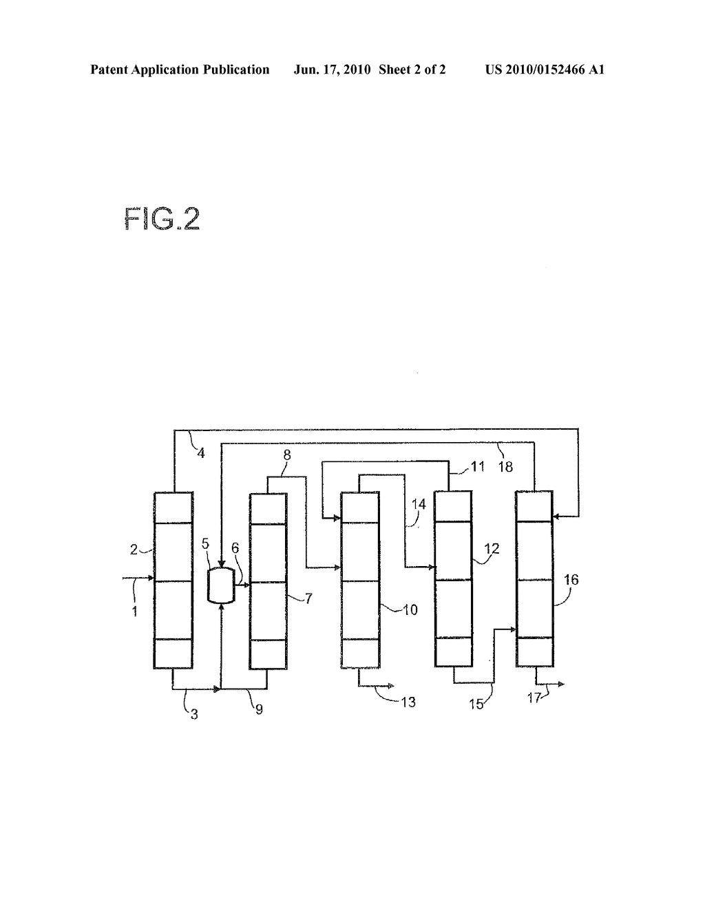 INTEGRATED METHOD FOR PRODUCING TRIOXANE FROM FORMALDEHYDE - diagram, schematic, and image 03