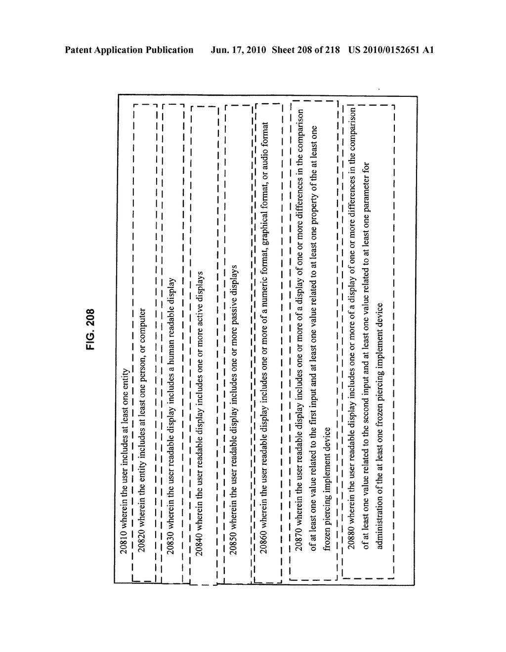 Frozen compositions and methods for piercing a substrate - diagram, schematic, and image 210