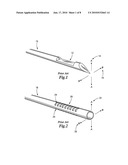 Stylet for bilumenal flexible medical device diagram and image