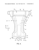 Method for making a waist relief feature diagram and image