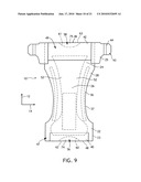 Method for making a waist relief feature diagram and image