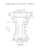 Method for making a waist relief feature diagram and image