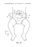 Method for making a waist relief feature diagram and image