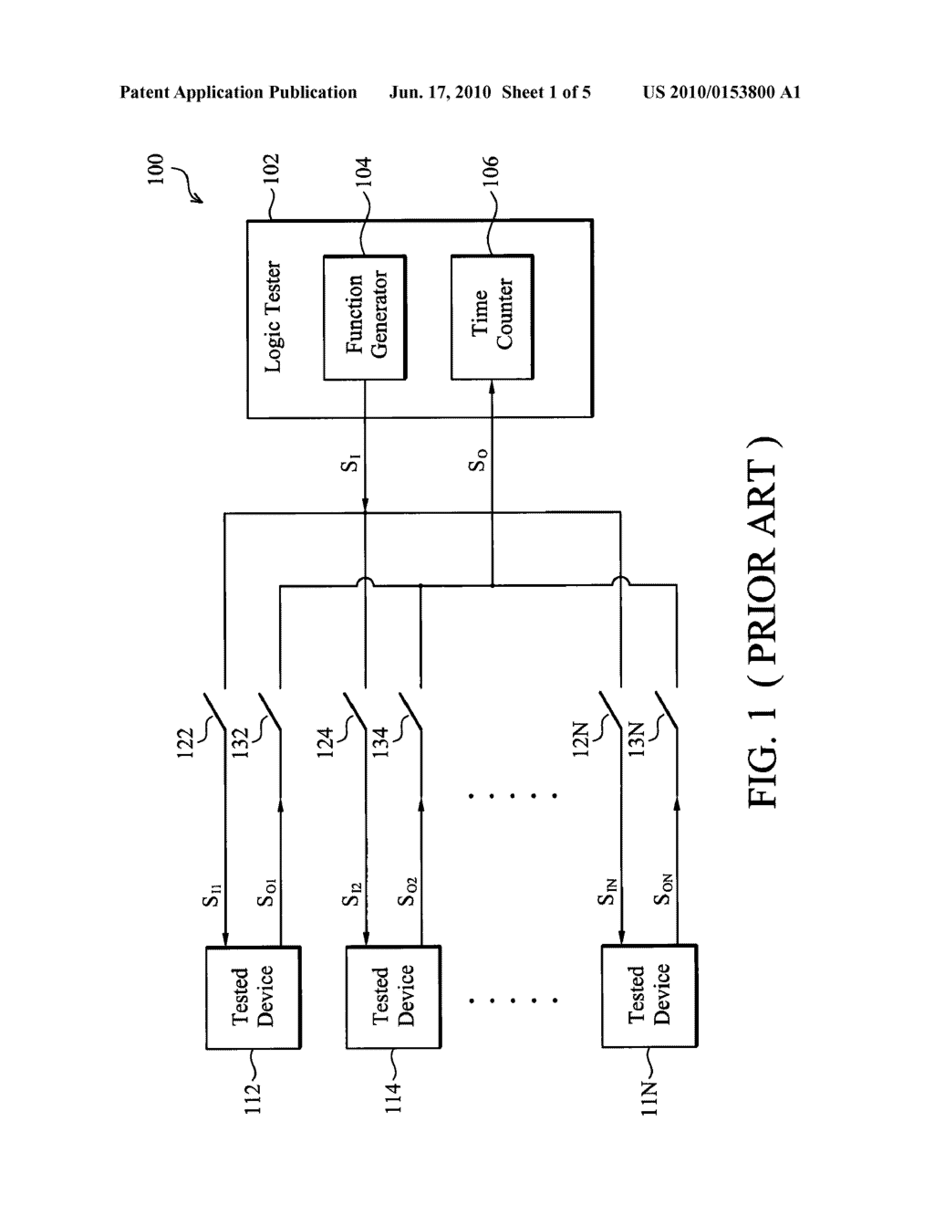 LOGIC TESTER AND METHOD FOR SIMULTANEOUSLY MEASURING DELAY PERIODS OF MULTIPLE TESTED DEVICES - diagram, schematic, and image 02