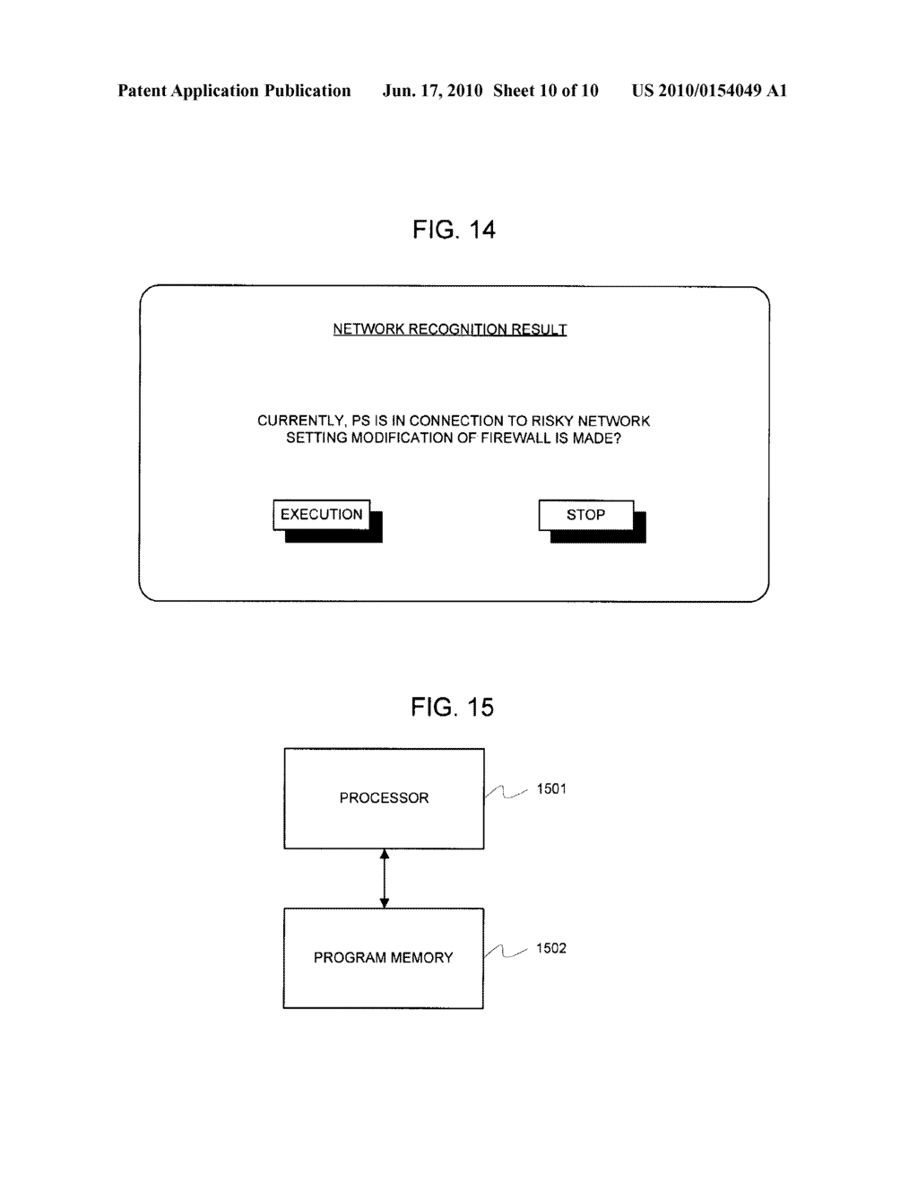 TERMINAL, SECURITY SETTING METHOD, AND PROGRAM THEREOF - diagram, schematic, and image 11