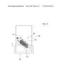 HINGE DEVICE FOR CELLULAR PHONE diagram and image