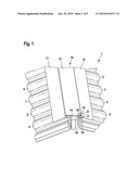 VENTILATION STRIP, IN PARTICULAR FOR HIGH-PITCHED ROOFS diagram and image