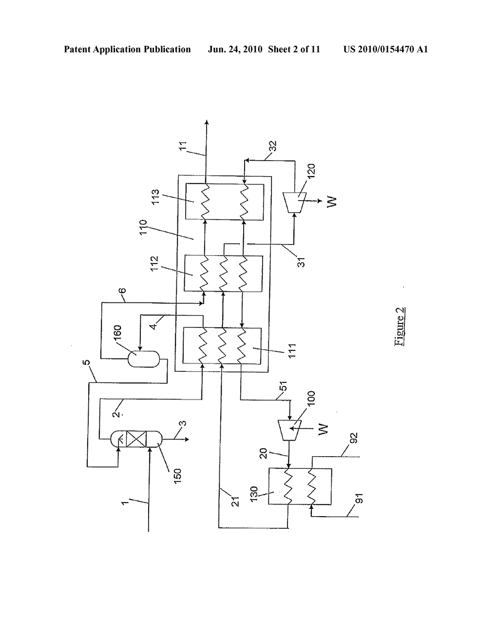 Method and system for producing liquefied natural gas (LNG) - diagram, schematic, and image 03