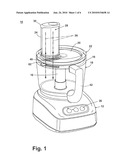 FOOD PROCESSOR WITH DICING TOOL diagram and image