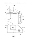 FOOD PROCESSOR WITH DICING TOOL diagram and image