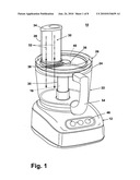 FOOD PROCESSOR WITH CLEANING TOOL diagram and image