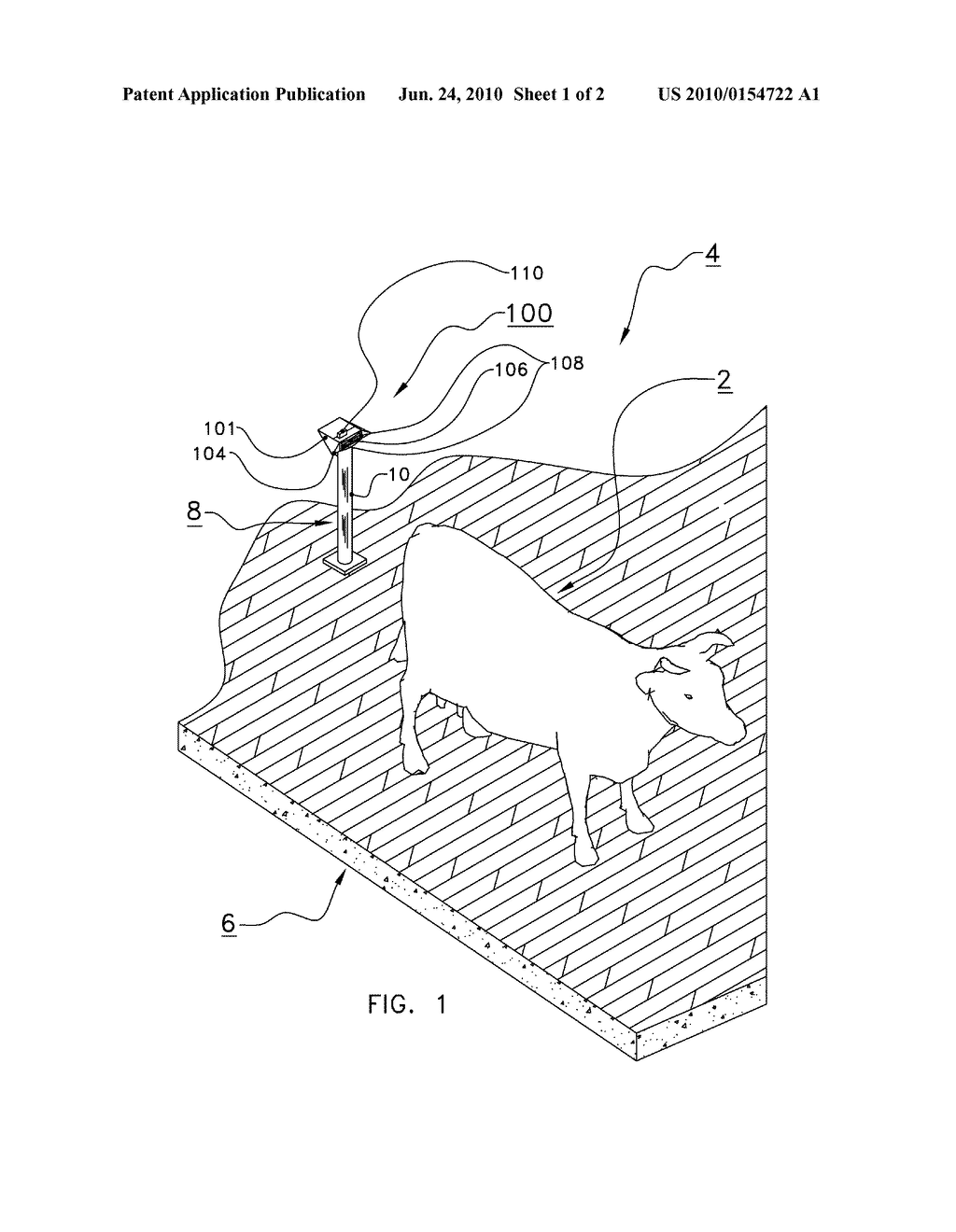 SYSTEM FOR AND METHOD OF MANAGING A GROUP OF ANIMALS - diagram, schematic, and image 02