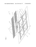 Grid Support System for a Tracker-Mounted Solar Panel Array for Rooftop Applications diagram and image