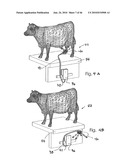 Safety valve for an automatic dairy animal milker unit backflusher and teat dip applicator diagram and image