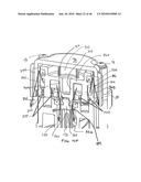 Safety valve for an automatic dairy animal milker unit backflusher and teat dip applicator diagram and image