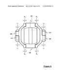 Container compression device and a method for implementing same diagram and image