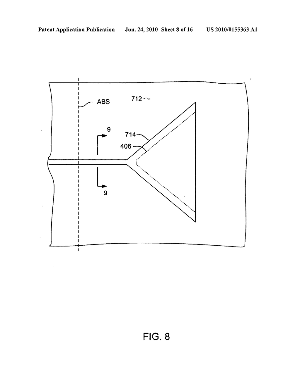 METHOD FOR MANUFACTURING A MAGNETIC WRITE HEAD HAVING A WRITE POLE WITH A TRAILING EDGE TAPER USING A RIEABLE HARD MASK - diagram, schematic, and image 09