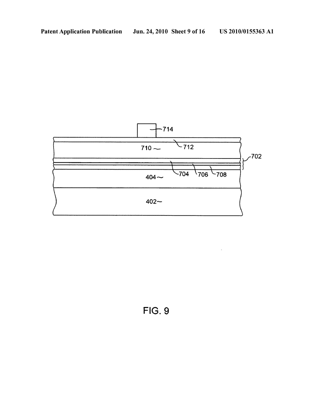 METHOD FOR MANUFACTURING A MAGNETIC WRITE HEAD HAVING A WRITE POLE WITH A TRAILING EDGE TAPER USING A RIEABLE HARD MASK - diagram, schematic, and image 10